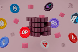 build dapp,gmx launchpad,web3,smart contract,exchange website,evm,solana,token