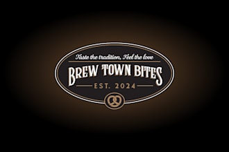 vintage traditional restaurant logo design elegant branding