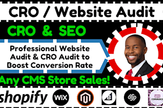 do shopify conversion rate optimization cro review optimization audit website