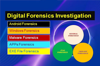 perform digital forensics, information security and cybercrime investigation