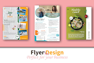 do marketing flyer design or any flyer design or poster designs