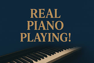 be your keyboards and piano player for your music