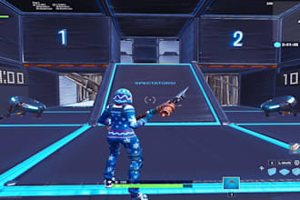 be custom fortnite map creator, zone wars, tycoon, 1v1, 2v2, parkour map in uefn