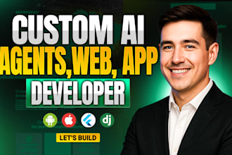 build ai chatbot, ai mobile app, ai website, and autonomous ai agents