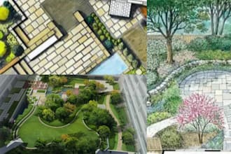 do landscape and backyard design services as a landscape architect