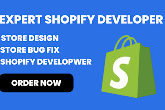 expert shopify liquid developer custom coding shopify store fixes
