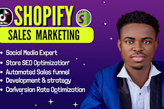 shopify tiktok shop marketing ecommerce social media ads marketing