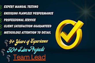 nsure website software with expert manual testing