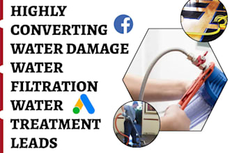 generate water damage leads water filtration leads water treatment leads