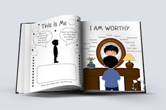 make  children story books or ebook illustrations