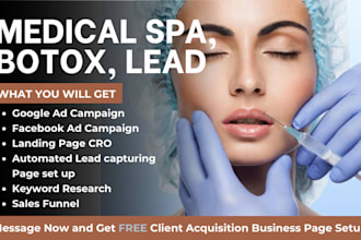 generate massage therapy lead, healthcare medical spa lead