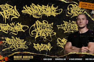 design unique handstyle graffiti tag logo