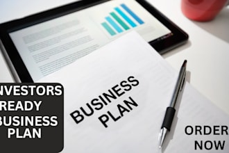 write your investor ready business plan for startup loan approval