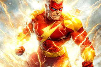 make a unique superhero cartoon character