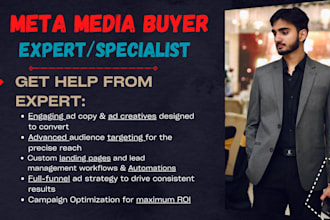 be your meta media buyer and meta ads specialist