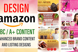 do design amazon a plus content an amazon listing image