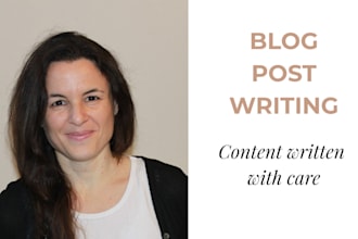 write your blog post