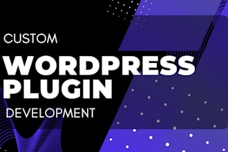 build a custom wordpress plugin