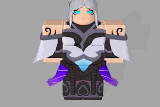 create 3d avatars, emotes, pvp system and props for vrchat, vtuber and roblox