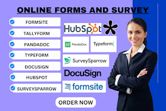 design tally forms pandadoc docusign survey sparrow hubspot formsite type forms