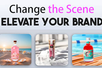 create stunning ai product photography, custom ai backgrounds photoshoots