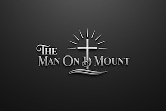 provide a minimalist church logo design pure and powerful