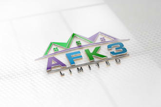 do minimalist real estate logo design clean modern impactful