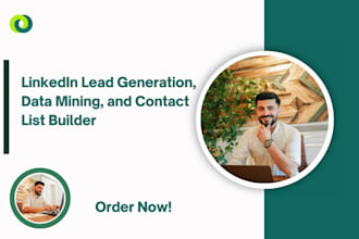 do linkedin sales navigator lead generation, data mining, contacts list builder