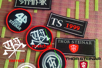 embroidery patches woven patches