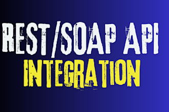 integrate any rest or soap api