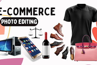 ecommerce product photo editing, photoshop retouching