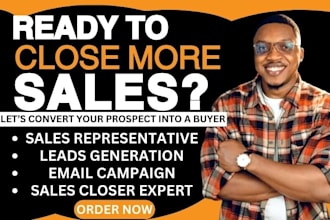 be your sales person linkdin sales closer high ticket sales closer sales agent