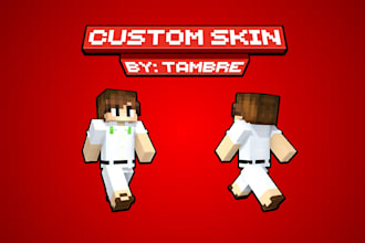 do a minecraft skin or minecraft costume for you