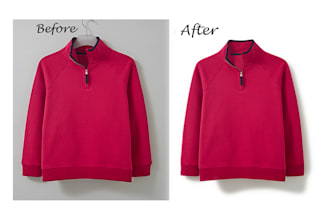 flat lay image editing for clothing brands