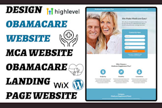 design obamacare website obamacare landing page mca website aca website