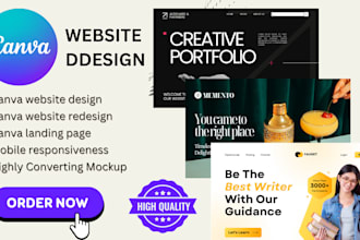 canva website design canva landing page design canva website design canva pro
