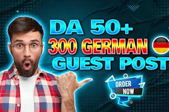 write and publish german guest post on high da websites