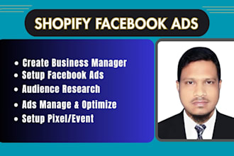 be your generative shopify facebook ads manager