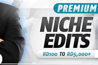 powerful curated niche edit link insertions rd200