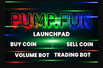 setup ton trending bot, volume bot, ton swap bot, pump fun bot, solana teleg bot