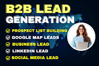 do lead generation, email collection by using linkedin