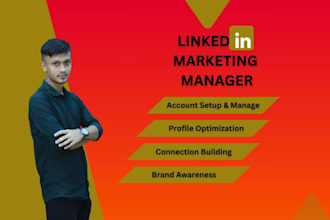 be your linkedin marketing and content creator