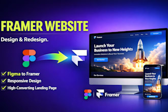 build your framer website, figma to framer, framer website design
