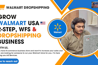 be your VA for walmart dropshipping, wfs and 2step