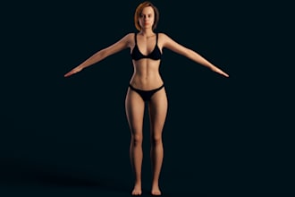 model 3d from human photo,realistic nsfw 3d model,zbrush sculpt 3dfor print,loop