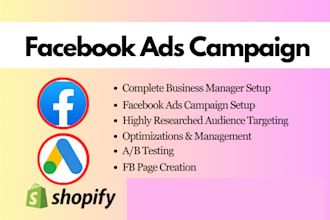 setup and manage meta ads campaign, instagram ads, facebook ads, lead generation
