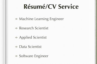 polish your resume for machine learning or software roles at top tech companies