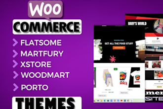 build your wordpress woocommerce  or ecommerce website