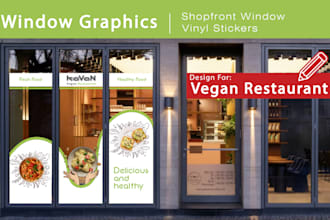 design stunning shopfront stickers and window graphics for your business