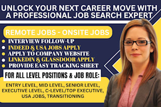 search for remote job, apply as head hunter using reverse recruit on your behalf